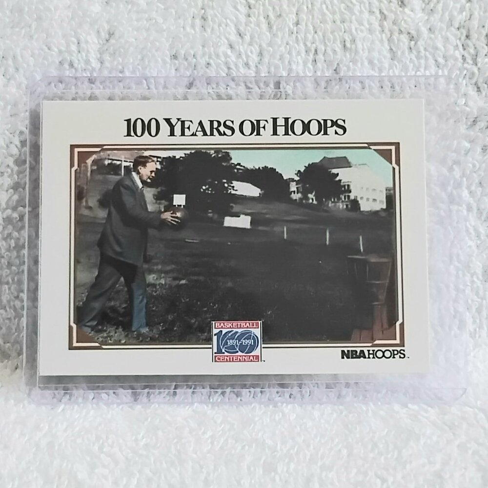 3/$25 Mint 1991 NBA Hoops 100 Years of Hoops NBA Card 301!!